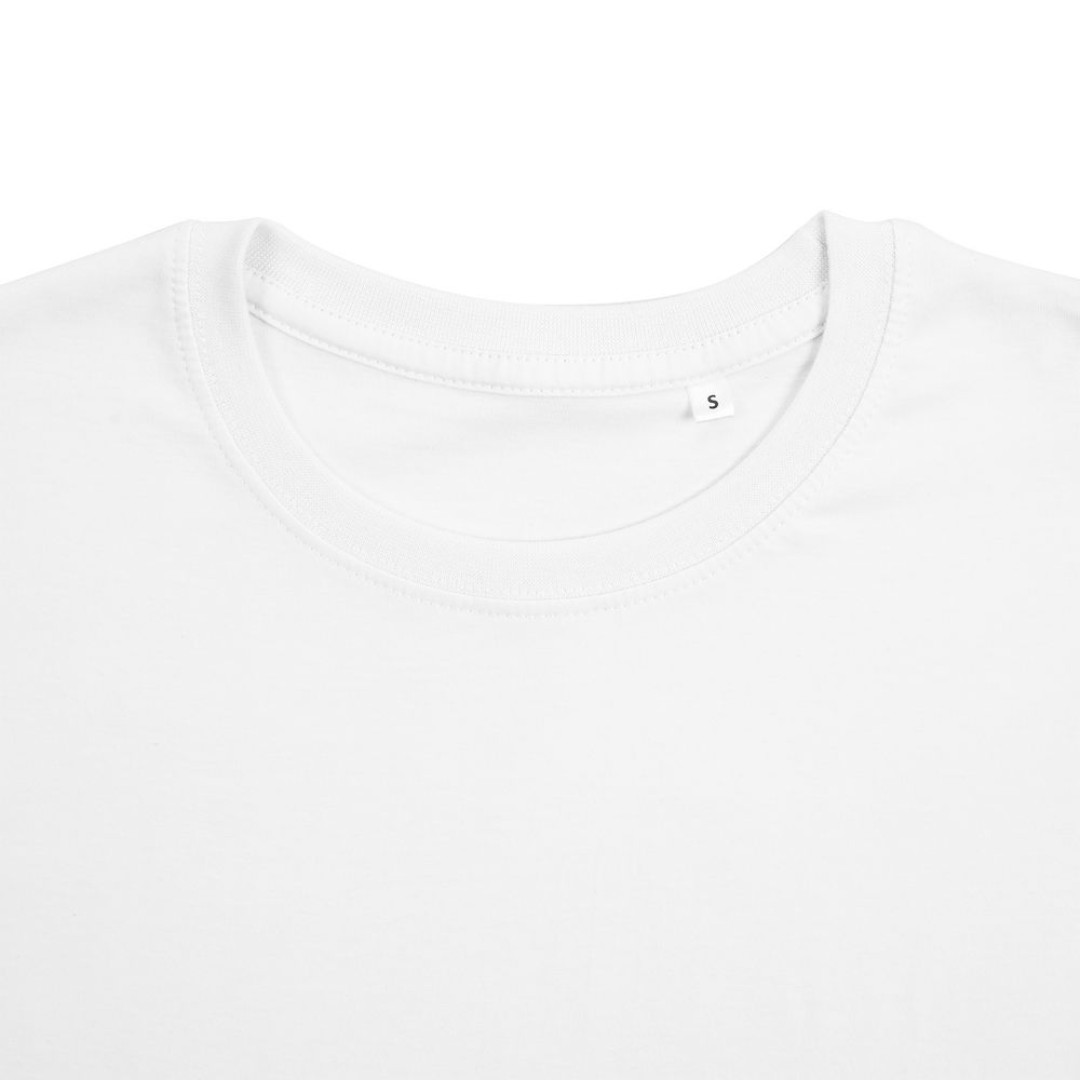 Футболка унисекс T-Bolka 160, белая (белоснежная), размер XS