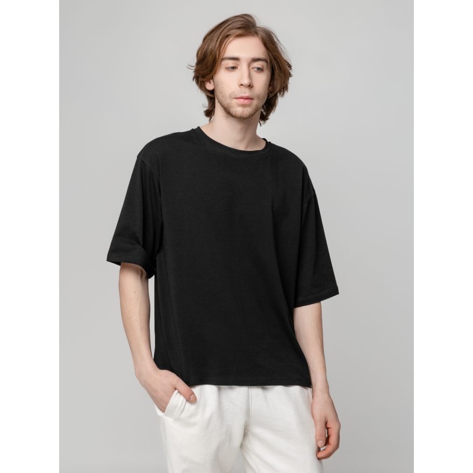 Футболка унисекс оверсайз Street Vibes, черная, размер XL/XXL