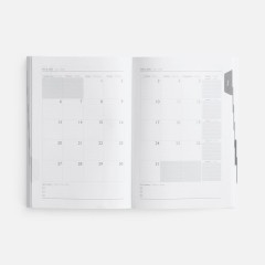 Ежедневник Baza, датированный, синий