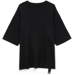 Джемпер с коротким рукавом Siluetti Volumica, черный, размер XS/S