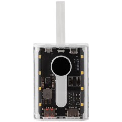 Аккумулятор с быстрой зарядкой Trellis Quick 10000 мАч, белый