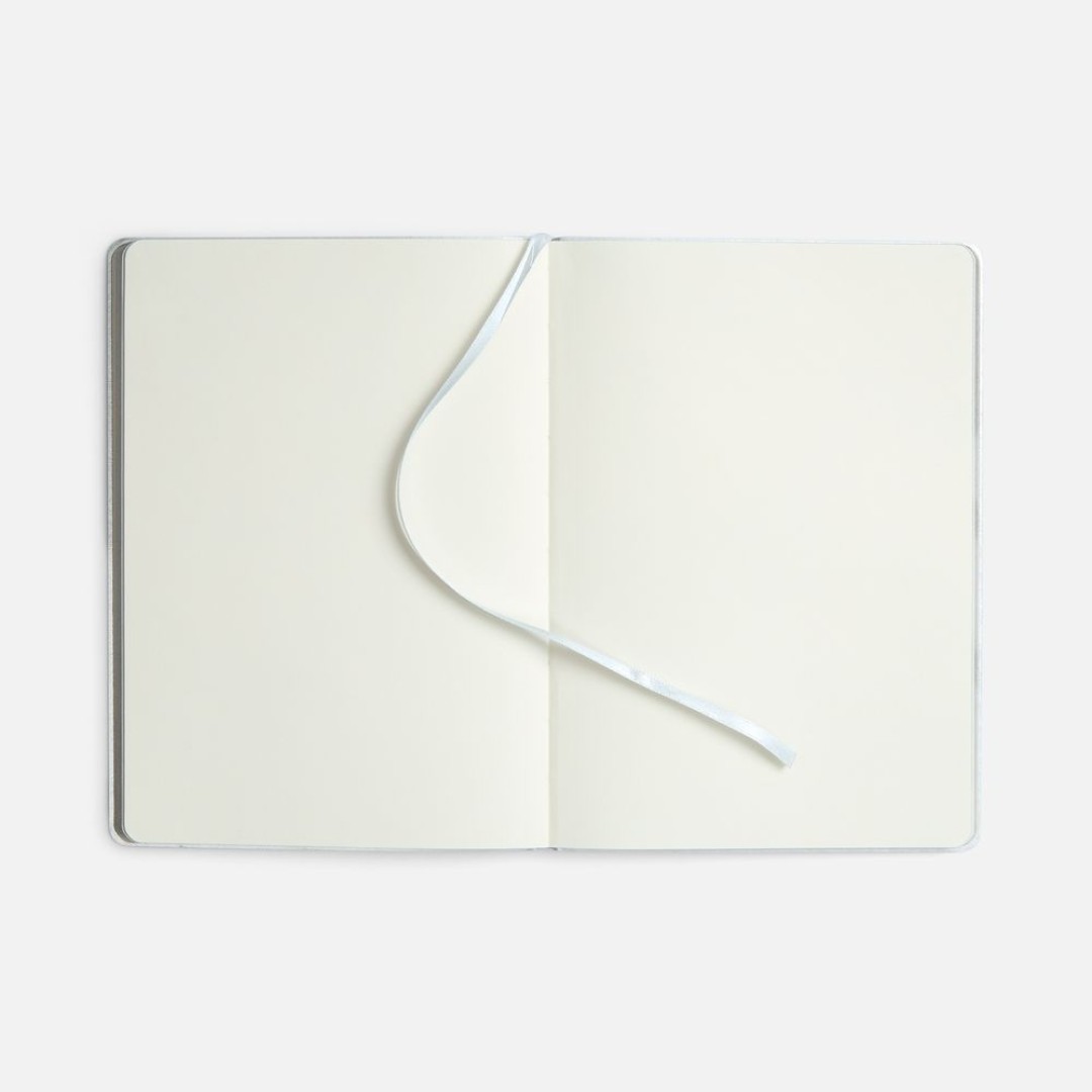 Блокнот Flex Shall ver.2, серебристый