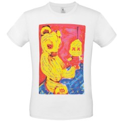 Футболка I Don't See You, белая, S