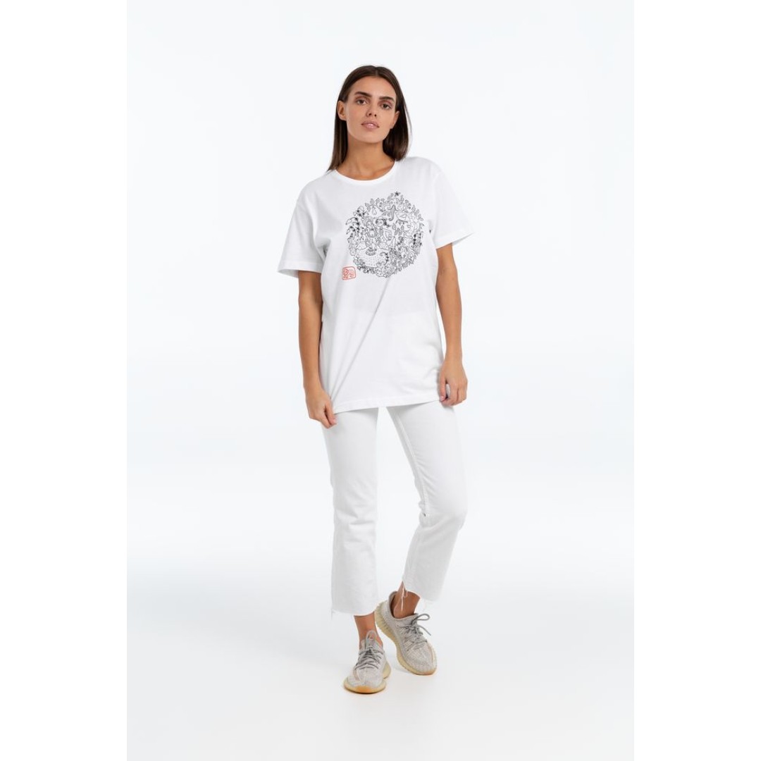 Футболка «Кавалер», белая, S