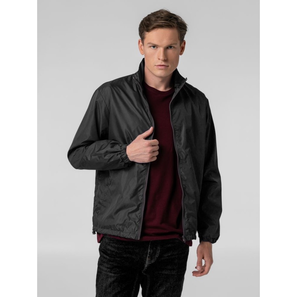 Ветровка Kivach Basic, темно-серая (графит), 3XL