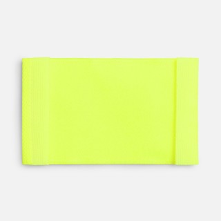 Лейбл тканевый Epsilon, M, желтый неон