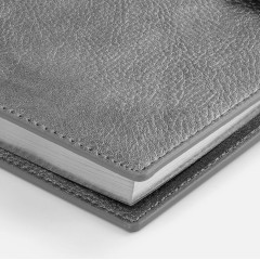 Ежедневник Repute, недатированный, серый