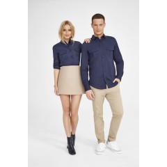 Рубашка женская Burma Women темно-синяя, XS