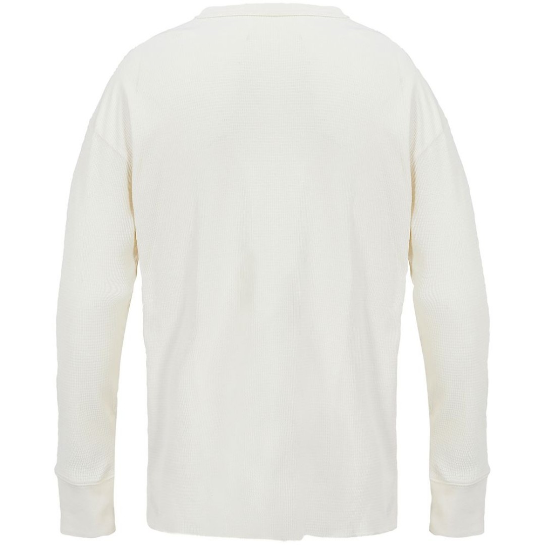 Футболка с длинным рукавом Thermal T, бежевая (неокрашенная)