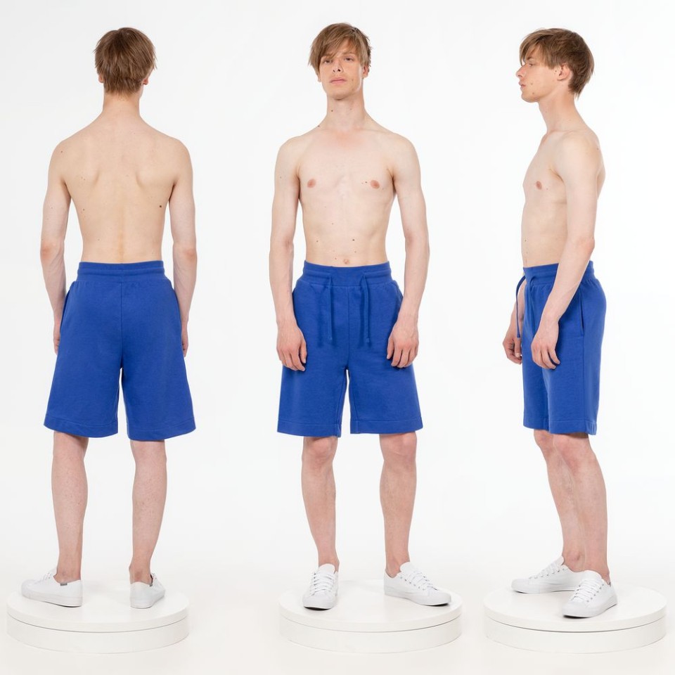 Шорты J3, синие, размер XS/S