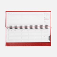 Планинг Faro, датированный, красный