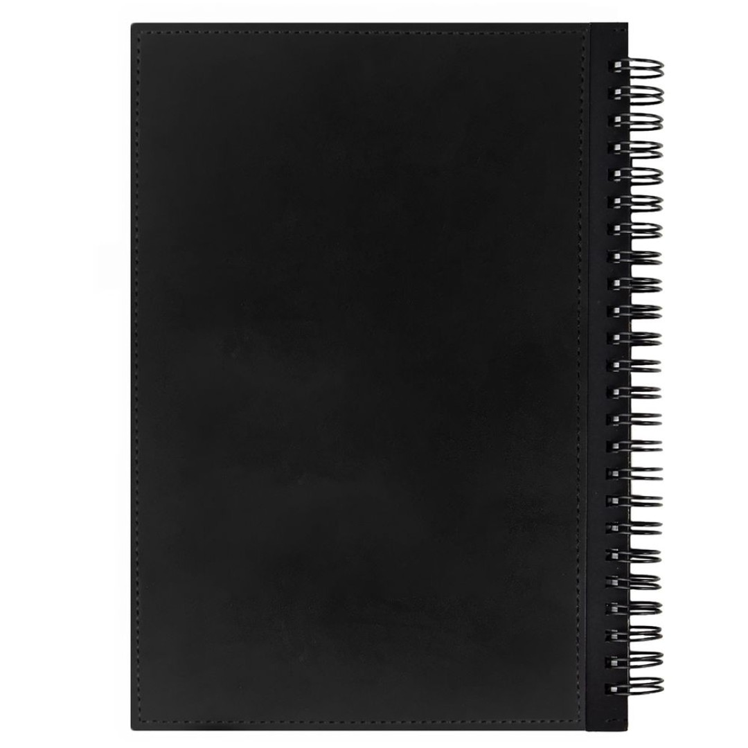 Ежедневник Notera Maxi, недатированный, черный