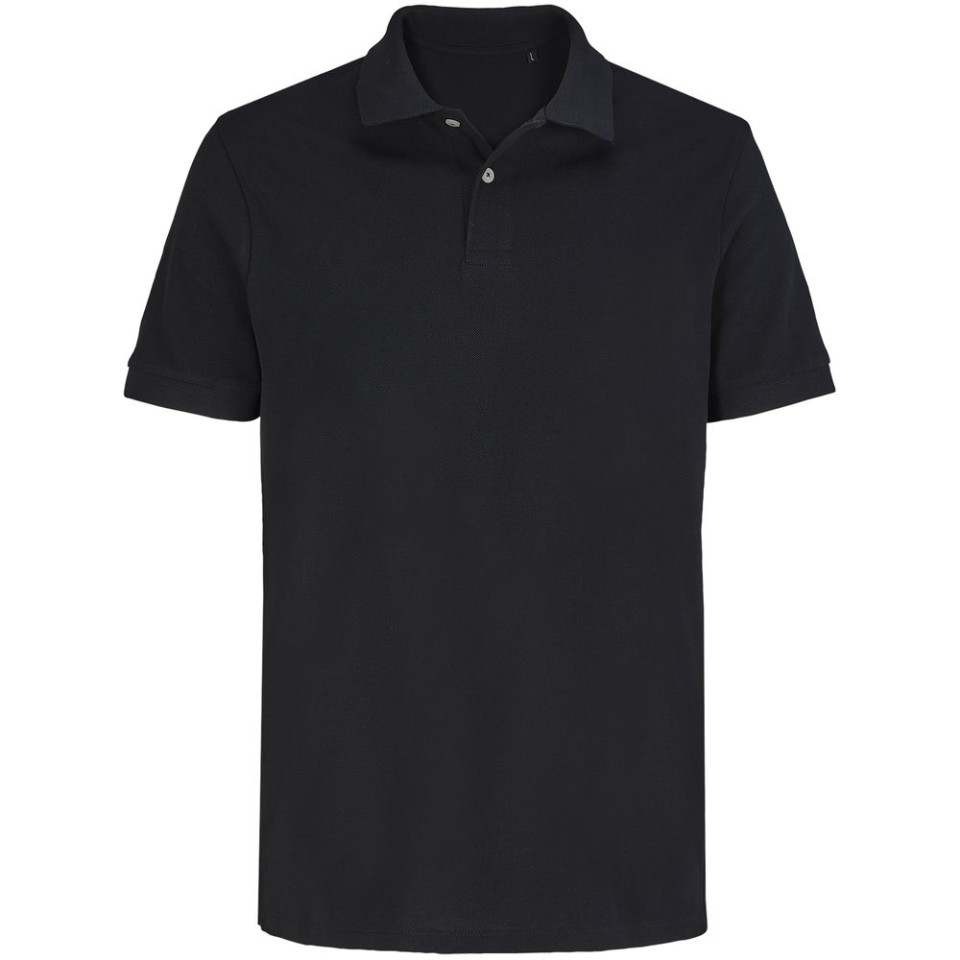 Рубашка поло унисекс Pacific, черная, размер S