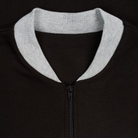 Бомбер College черный, XS