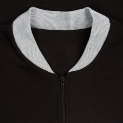 Бомбер College черный, XS