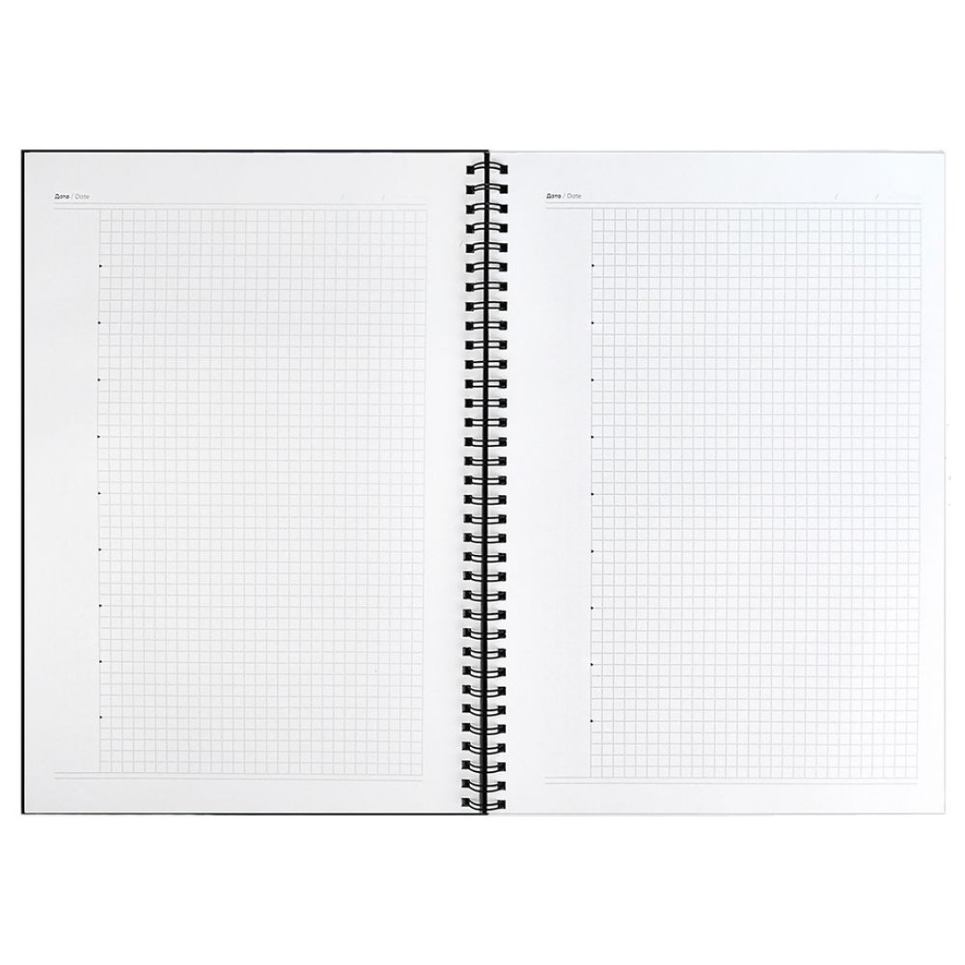 Ежедневник Notera Maxi, недатированный, черный