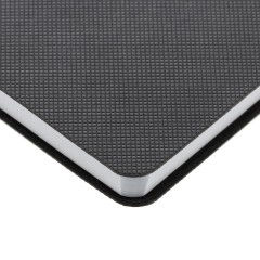 Ежедневник Knit, недатированный, темно-серый