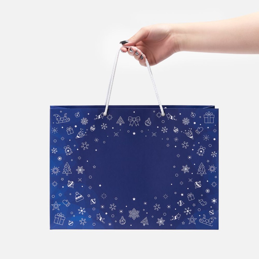 Пакет Snowlace, синий