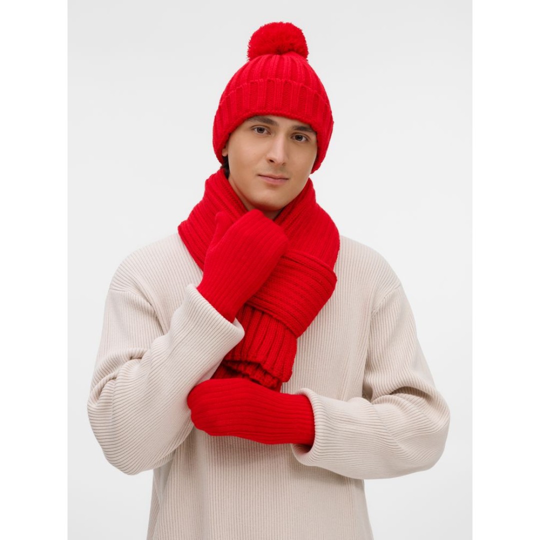 Шапка HappyGo, красная