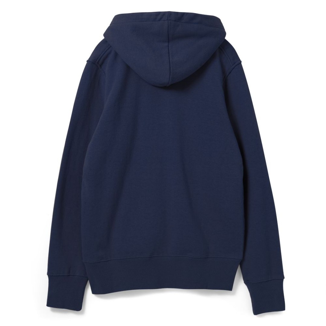 Толстовка унисекс на молнии Sherpa 280, темно-синяя, S