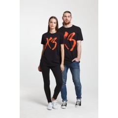 Футболка «ХЗ», черная, S