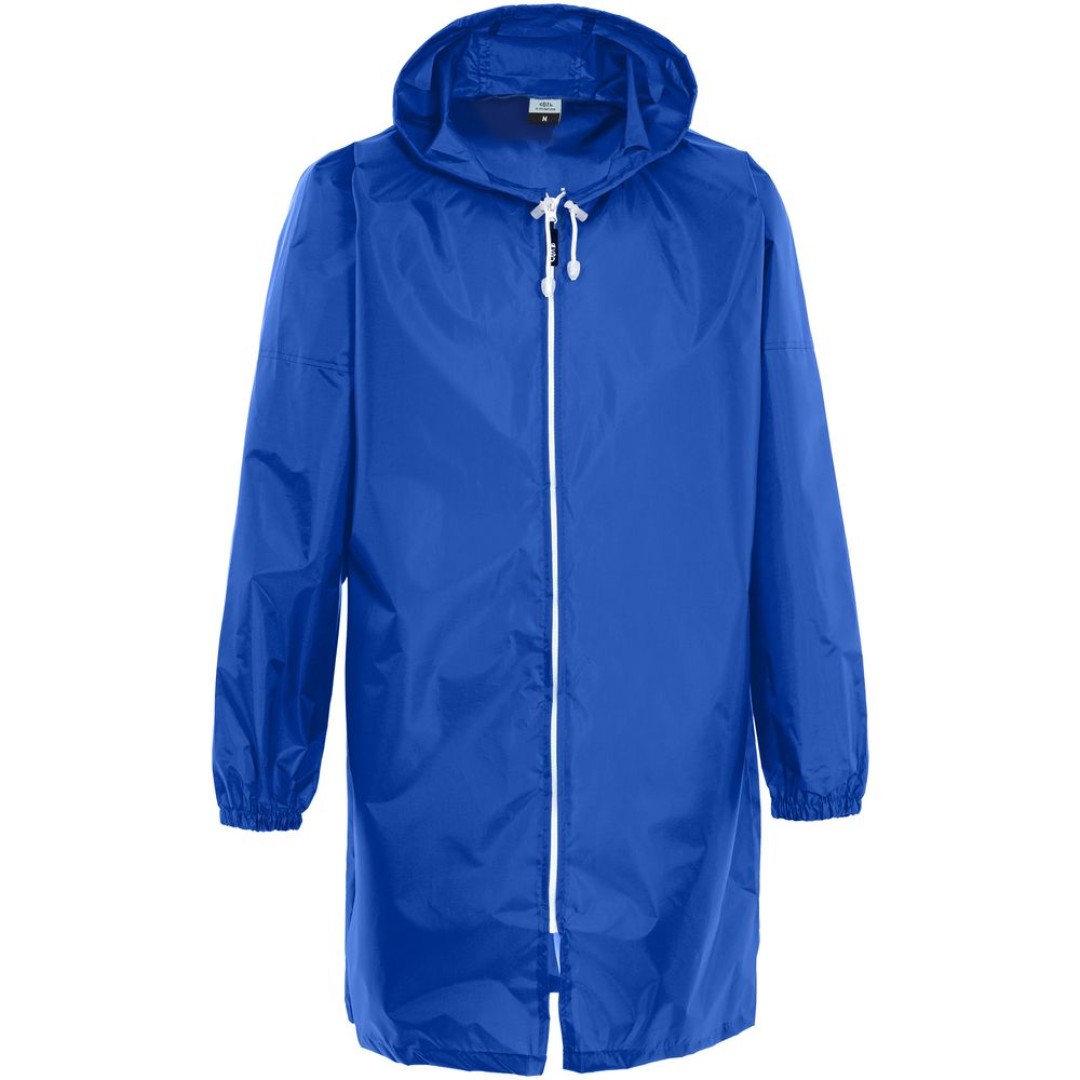 Дождевик «Иссиня-трезв», ярко-синий, S