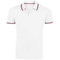 Рубашка поло мужская Prestige Men белая, XL