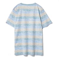 Футболка мужская RAYET двусторонняя, голубой/зеленый, S