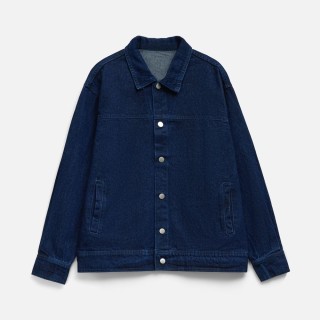 Куртка джинсовая O1, темно-синяя