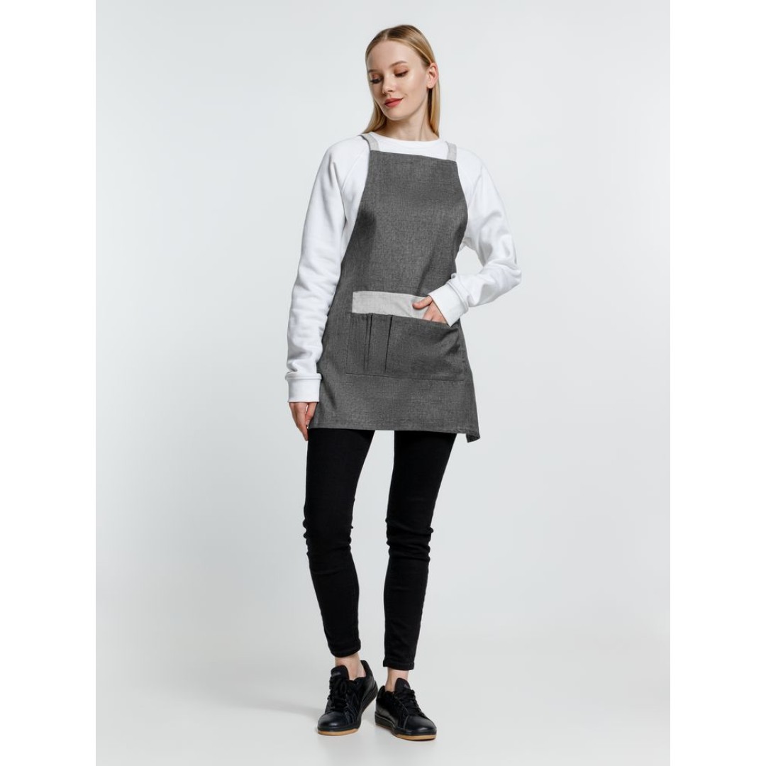 Фартук Settle In, темно-серый