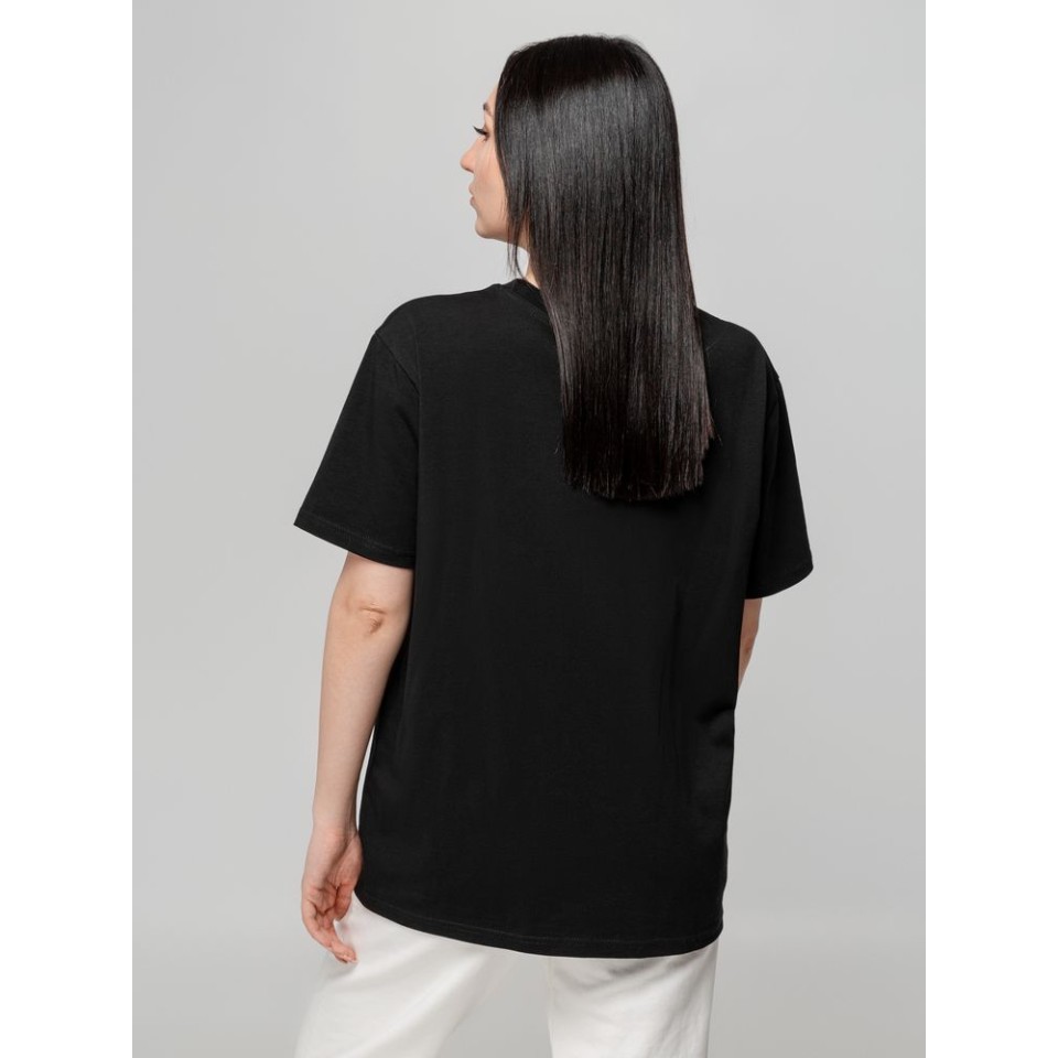 Футболка унисекс оверсайз Street Vibes, черная, размер XL/XXL