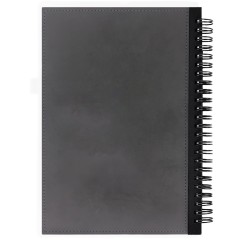 Ежедневник Notera Maxi, недатированный, серый