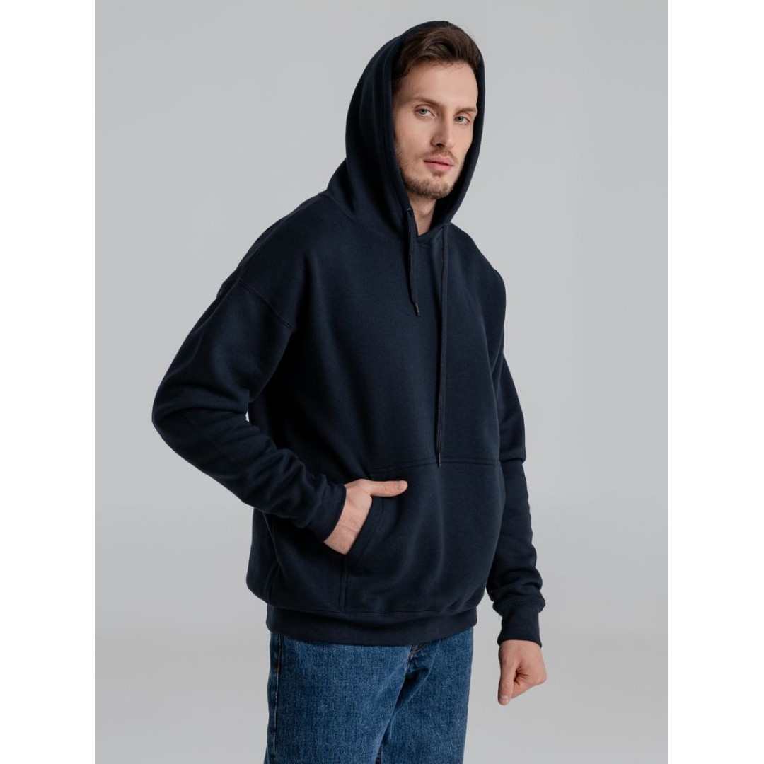 Толстовка с капюшоном Slam 320, темно-синяя, XXL