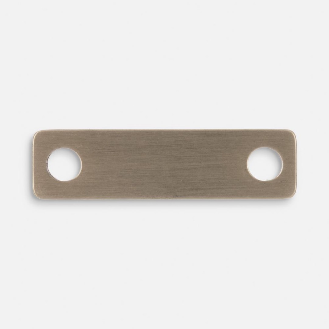 Шильдик металлический Alfa Liten, бронзовый