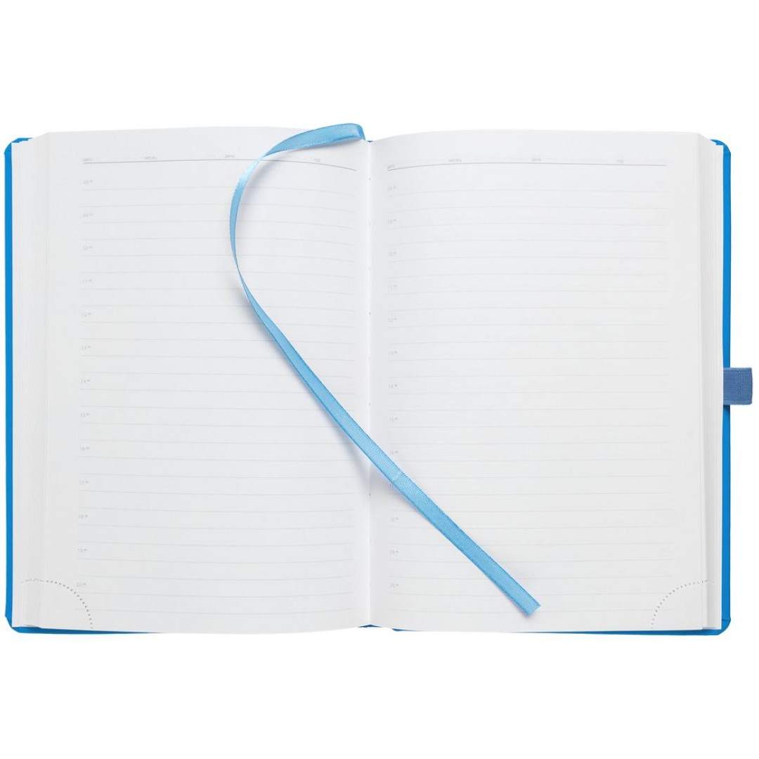 Ежедневник Favor, недатированный, голубой