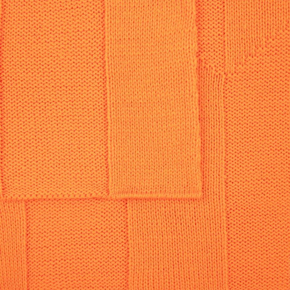 Плед Rombus, оранжевый (апельсин)