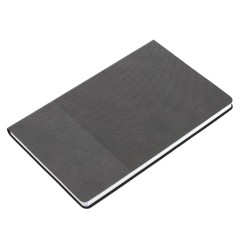 Ежедневник Knit, недатированный, темно-серый