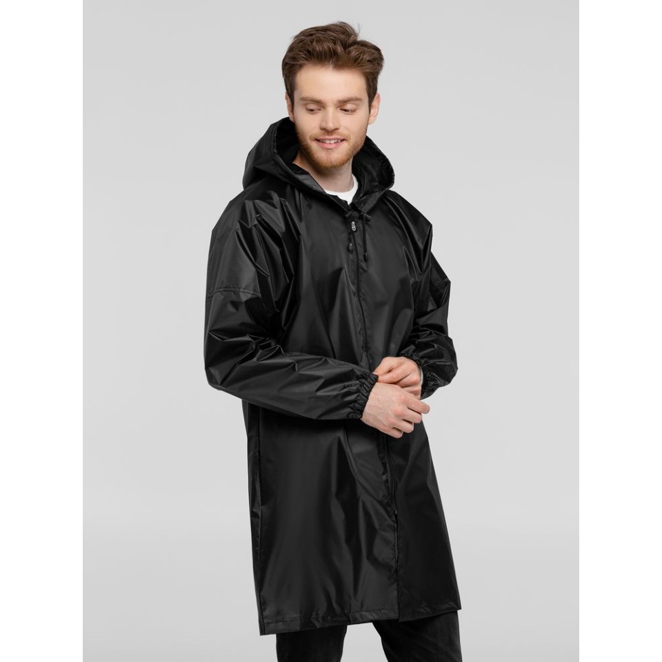 Дождевик «Выходной», черный, S