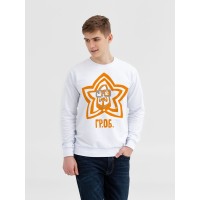 Свитшот «Меламед. Егор Летов», белый, S