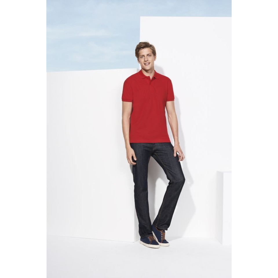 Рубашка поло мужская Spirit 240 ярко-синяя, S