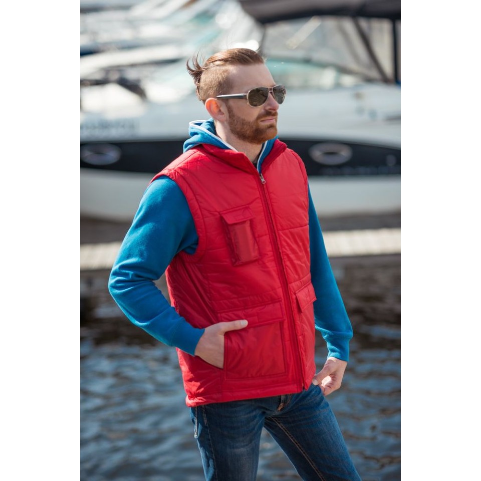 Жилет WORKER ярко-синий, S