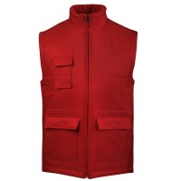 Жилет WORKER красный, S