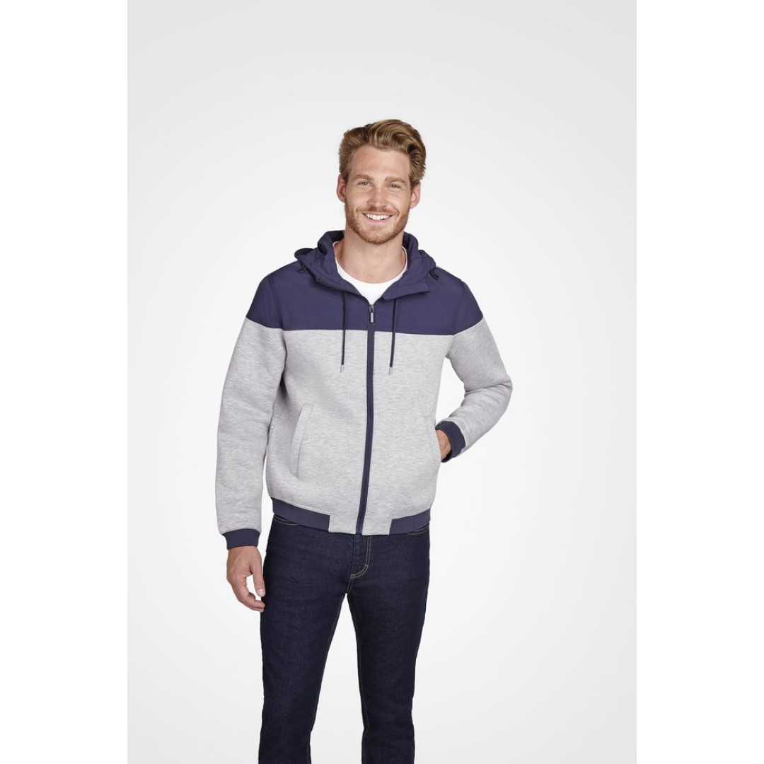 Куртка унисекс Voltage черный меланж/черный, S