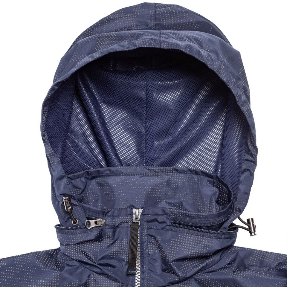 Ветровка Lattvind темно-синяя, XS