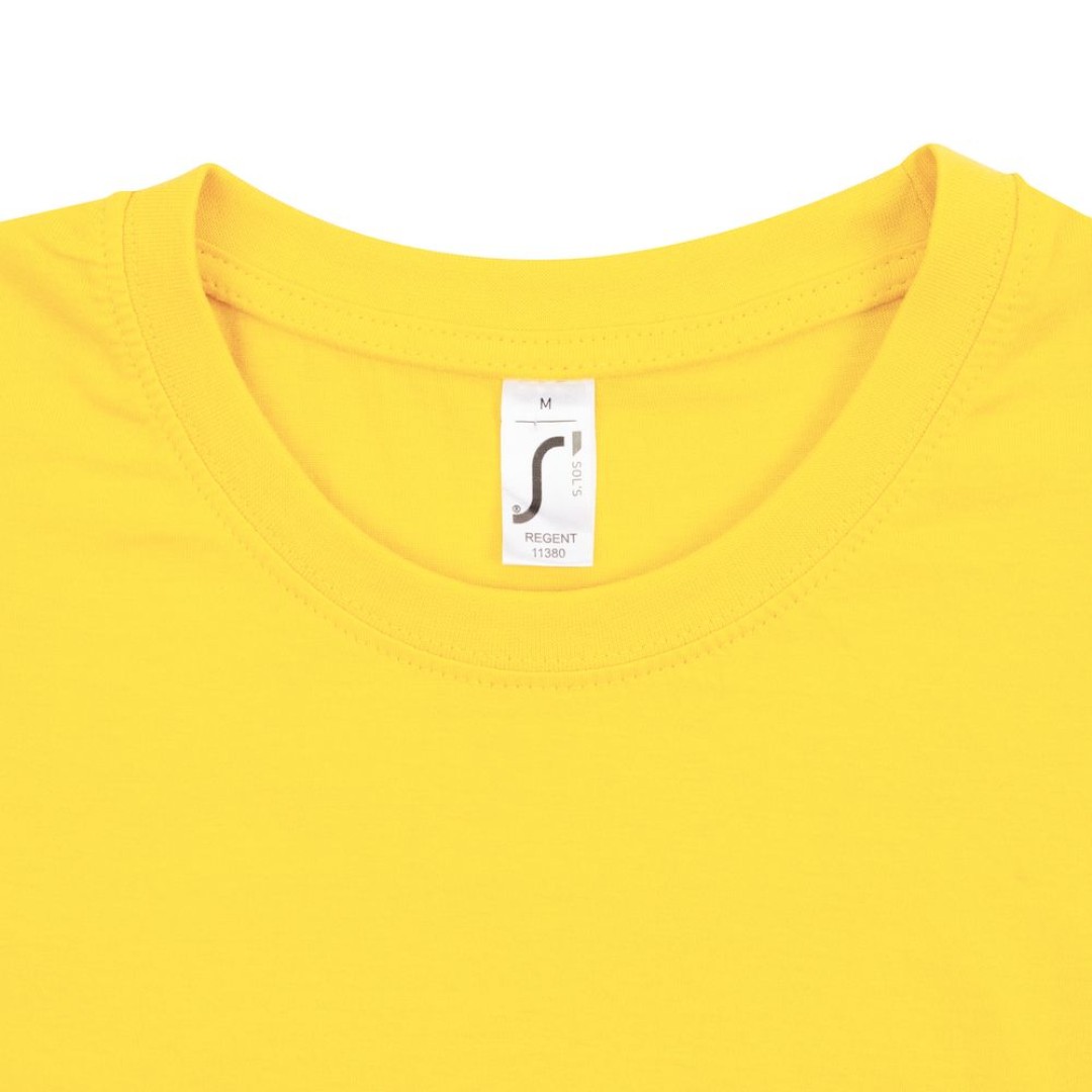 Футболка Regent 150 желтая (лимонная), XS