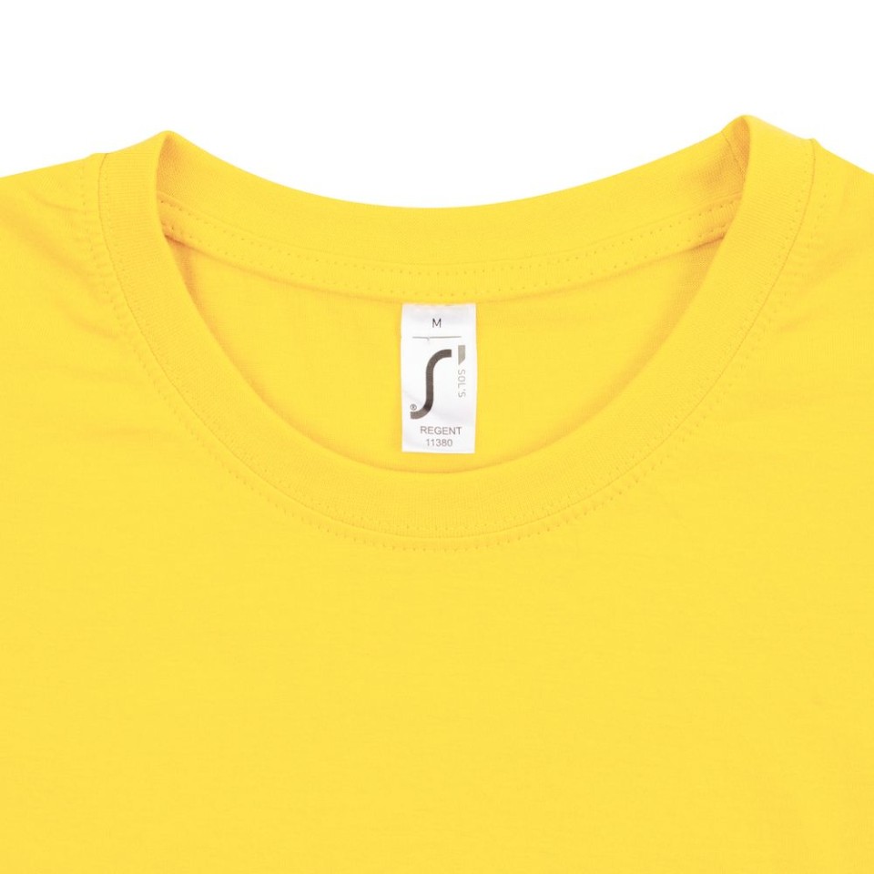 Футболка унисекс Regent 150, желтая (лимонная)