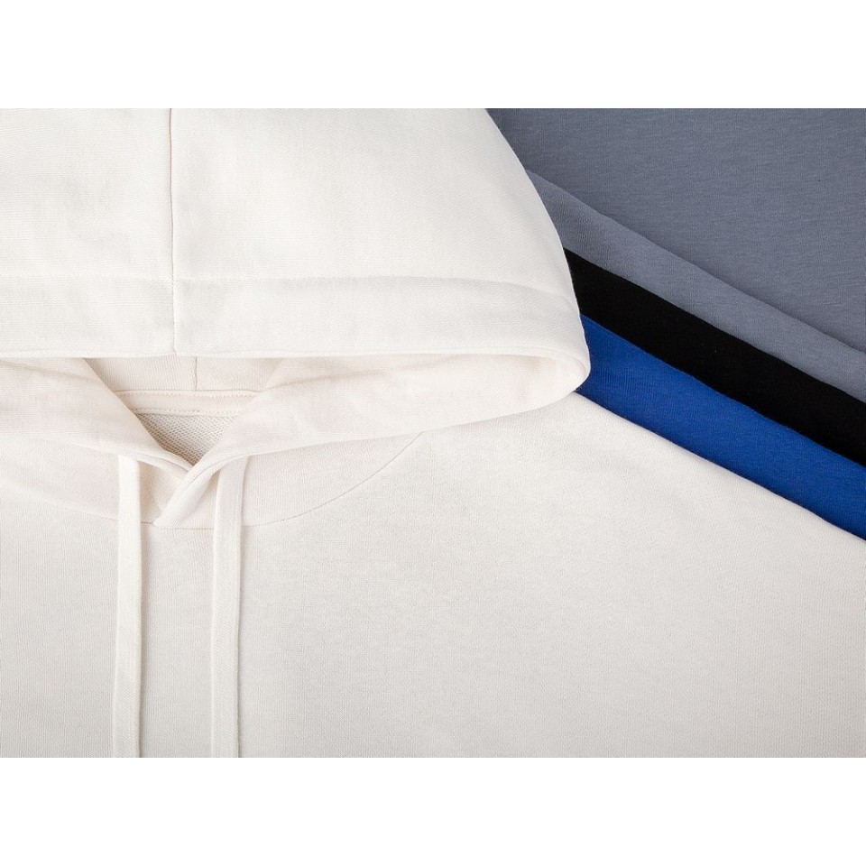 Худи унисекс H2, молочно-белое, размер XS/S