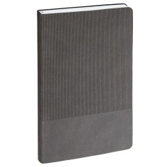 Ежедневник Knit, недатированный, темно-серый