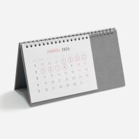 Календарь настольный Brand, серый