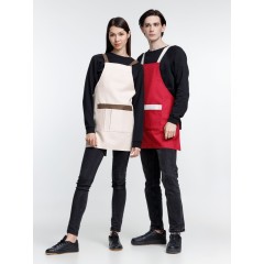 Фартук Settle In, светло-бежевый (молочный)